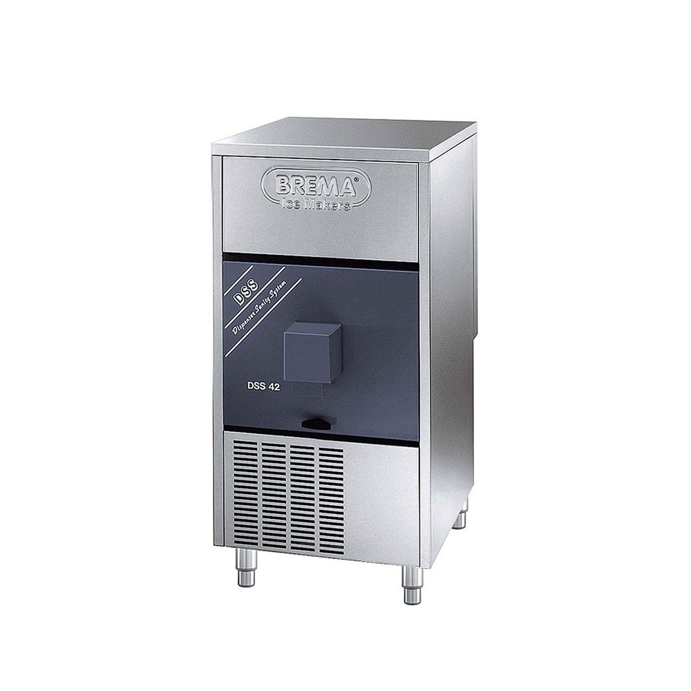 Distributeur automatique de glaçons 44kg condenseur eau Brema-mondialchr.com