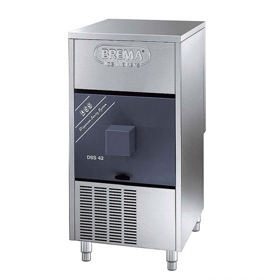 Distributeur automatique de glaçons 44kg condenseur air Brema-mondialchr.com