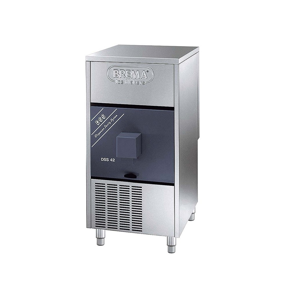 Distributeur automatique de glaçons 44kg condenseur air Brema-mondialchr.com