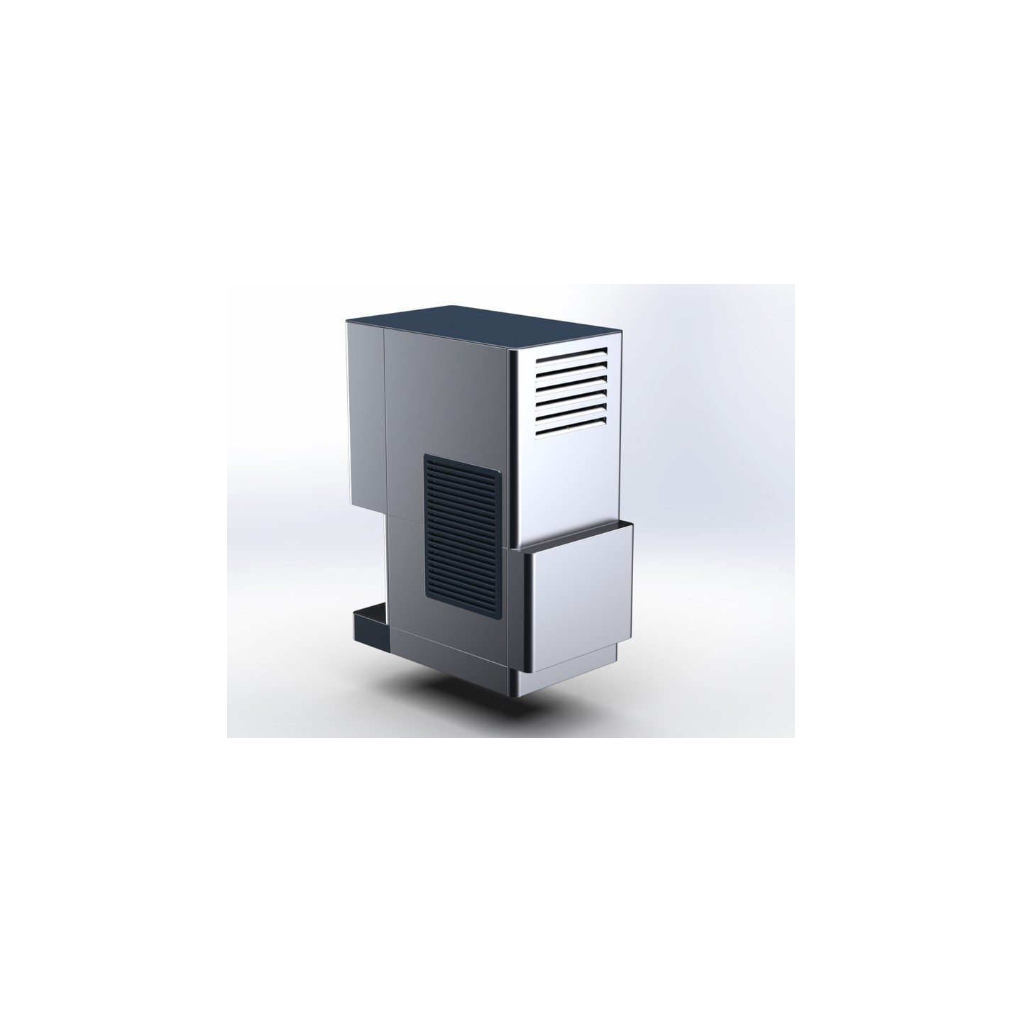Distributeur automatique de glace nuggets 100kg Brema-mondialchr.com