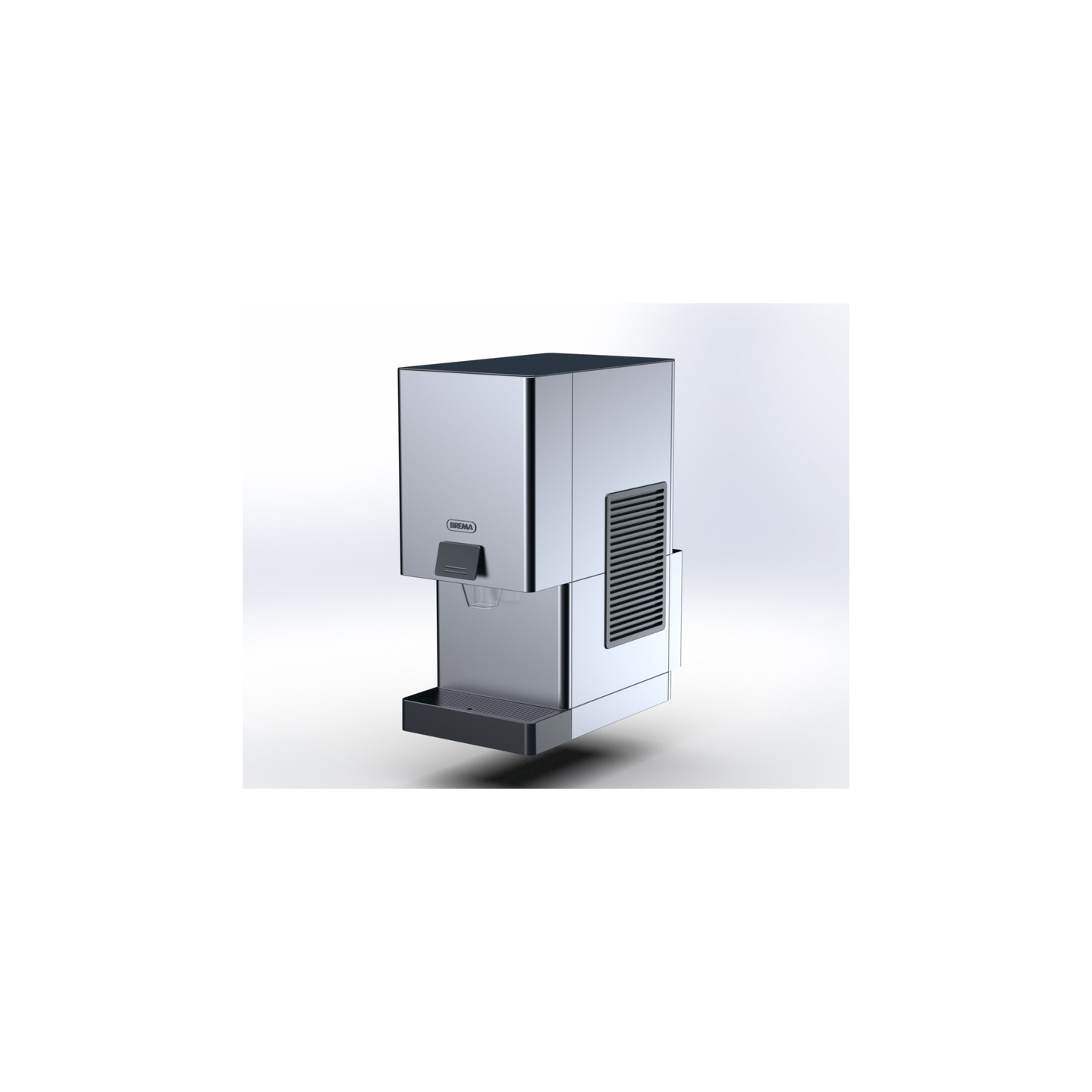 Distributeur automatique de glace nuggets 100kg Brema-mondialchr.com