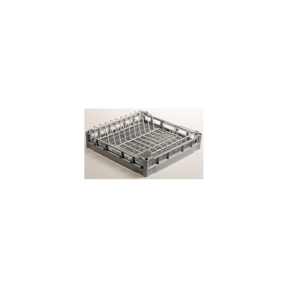 Panier carré pour 9 assiettes ø24 Polypropylène Furnotel-mondialchr.com