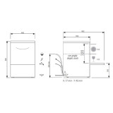 Lave verres NIAGARA Panier 400x400mm Elettrobar Furnotel-mondialchr.com