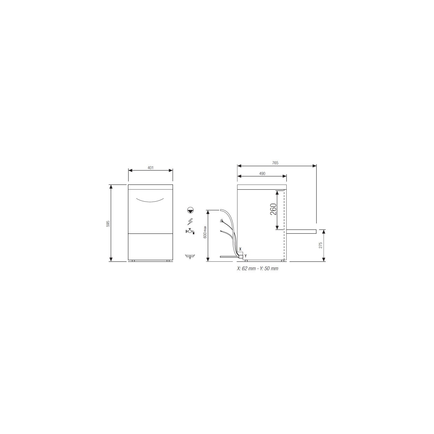 Lave verres Panier 35x35 Réf.FAST135APV1 Elettrobar Furnotel-mondialchr.com