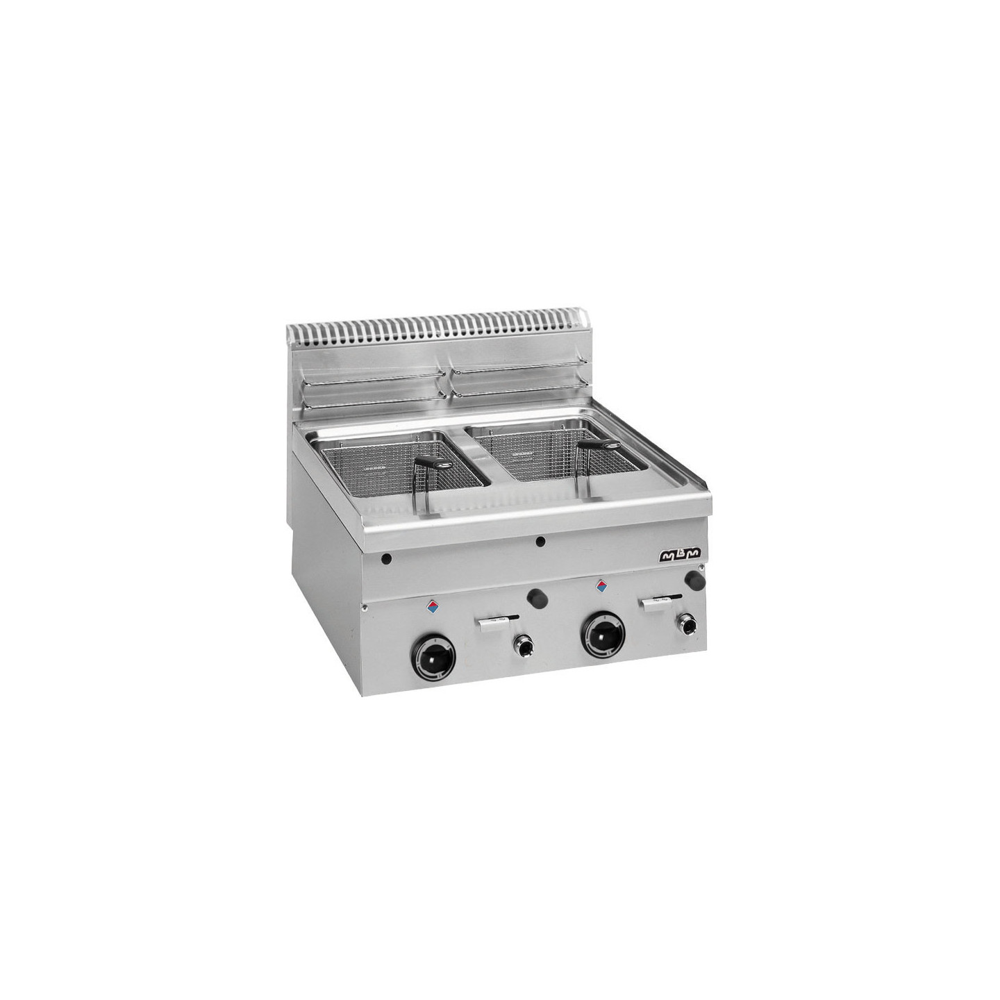 Friteuse à gaz 2x8Litres MBM
