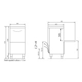 Lave vaisselle NIAG271V1 Panier 500x500 Elettrobar Furnotel -mondialchr.com