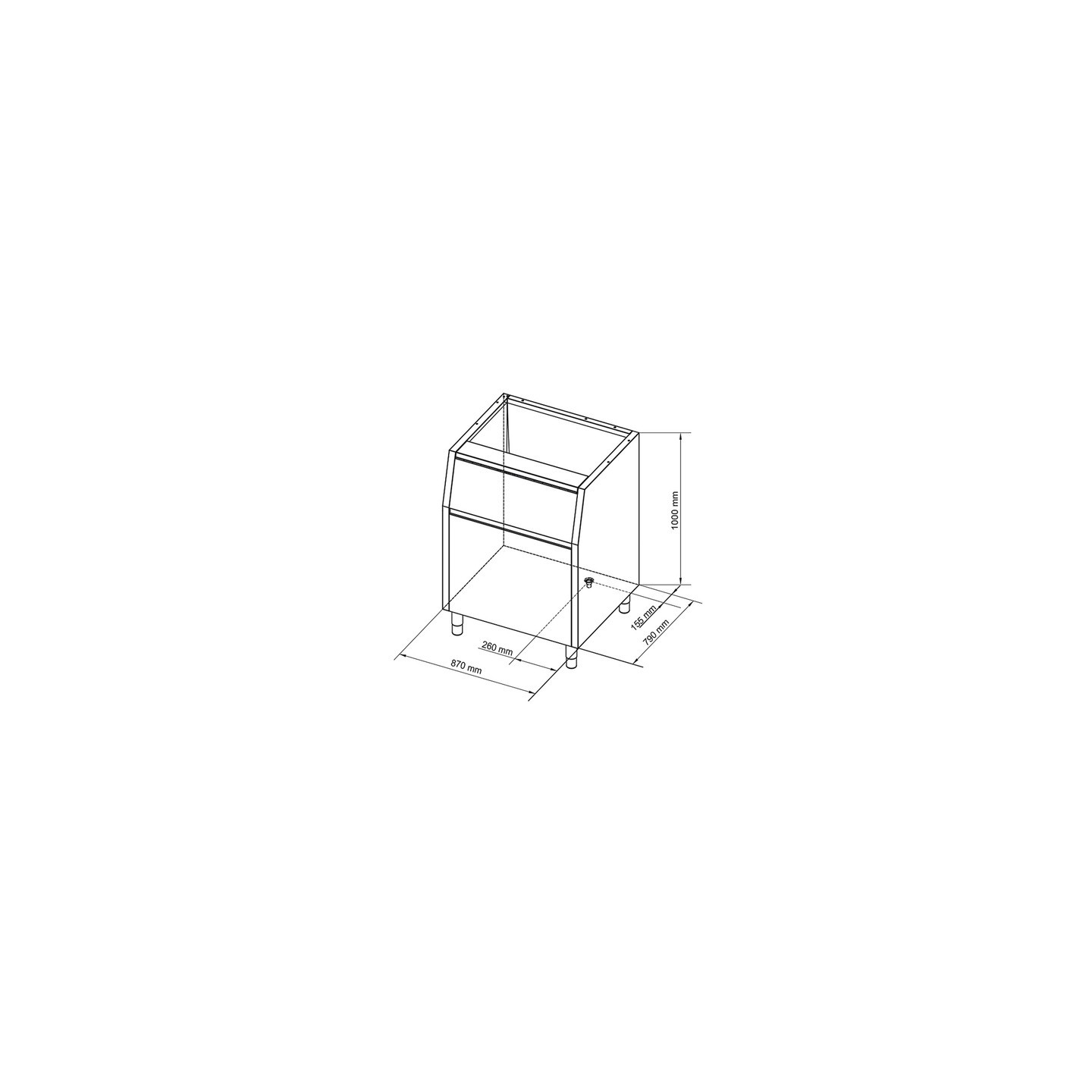Réserve inox 200kg Brema-mondialchr.com