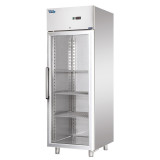 Armoire inox positive vitrée GN2/1 700L 1P SOFRACOLD Sofraca-mondialchr.com
