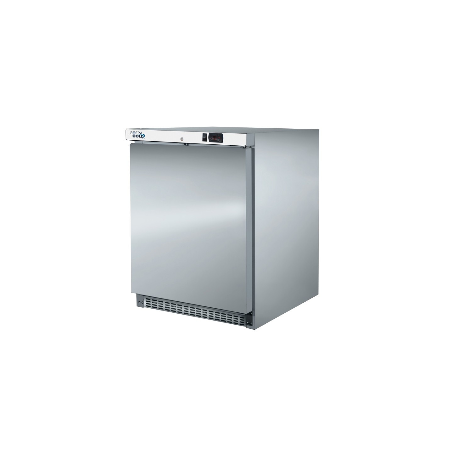 Armoire négative inox 200L 1 Porte pleine SOFRACOLD Sofraca-mondialchr.com