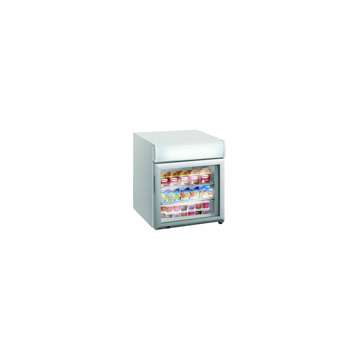 Mini vitrine de comptoir négative pour glace tefcold UF50GCP -mondialchr.com