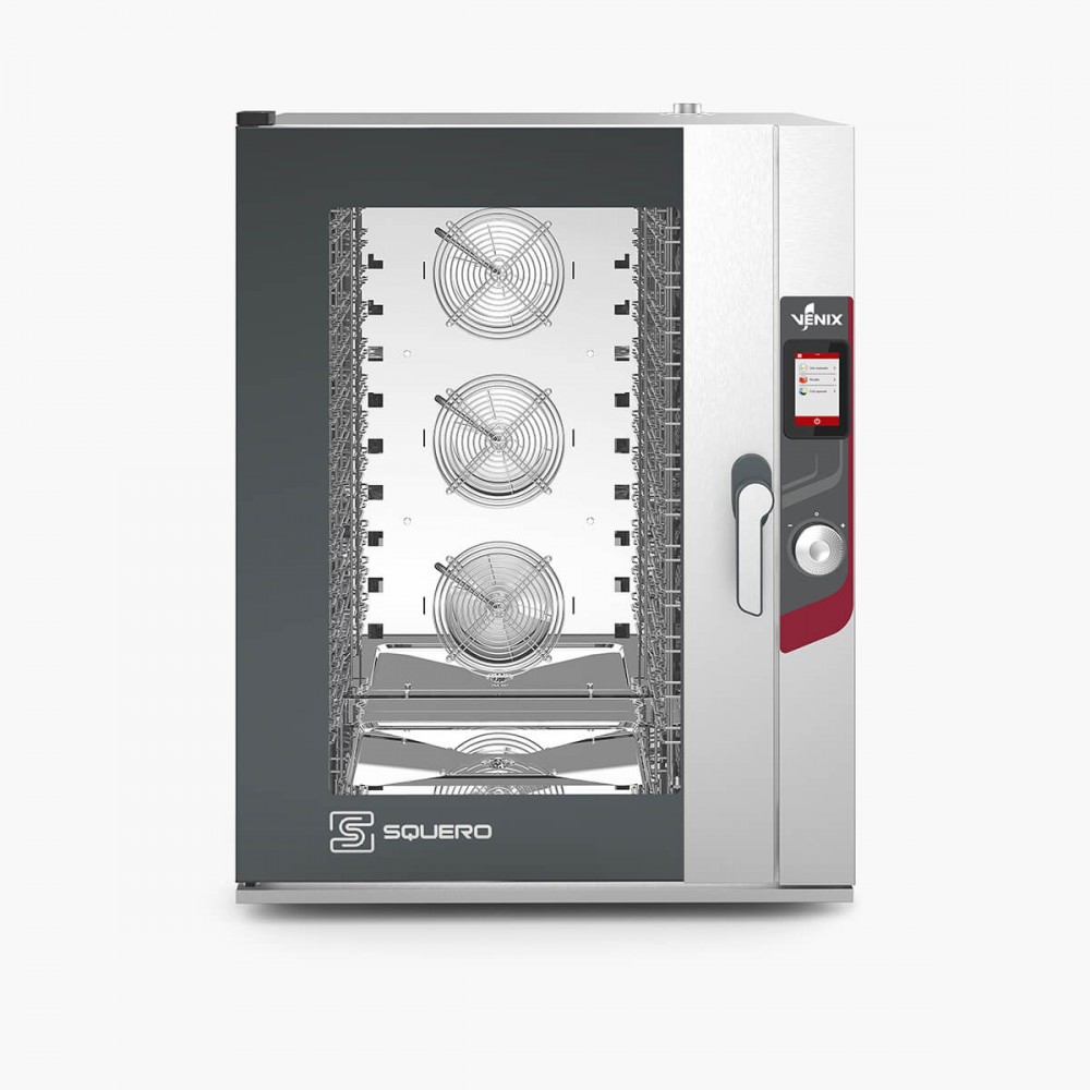 Four mixte à convection 12 Niveaux GN 1/1 Digital VENIX-mondialchr.com