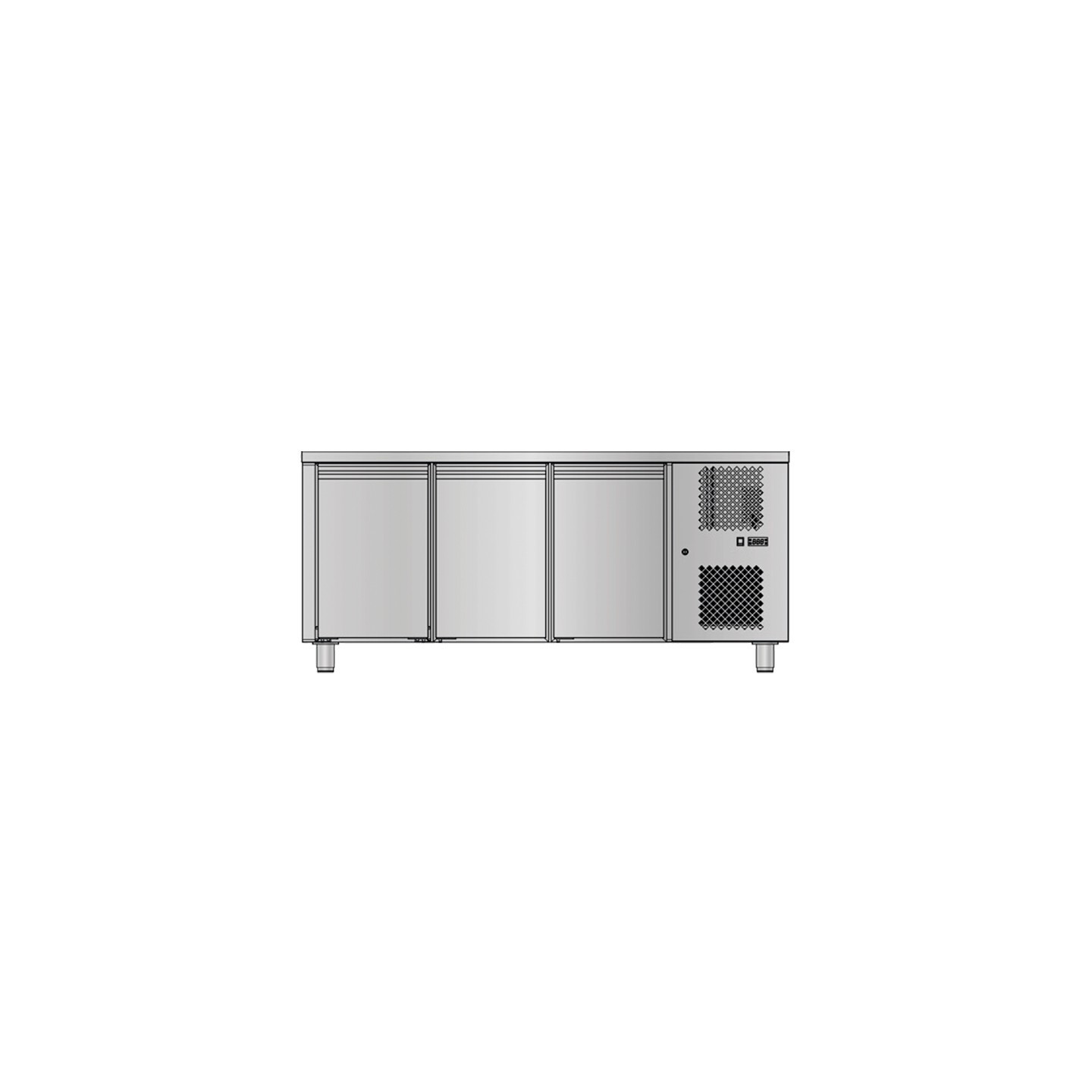 Desserte réfrigérée GN 1/1 positive 315L SOFRACOLD Sofraca-mondialchr.com