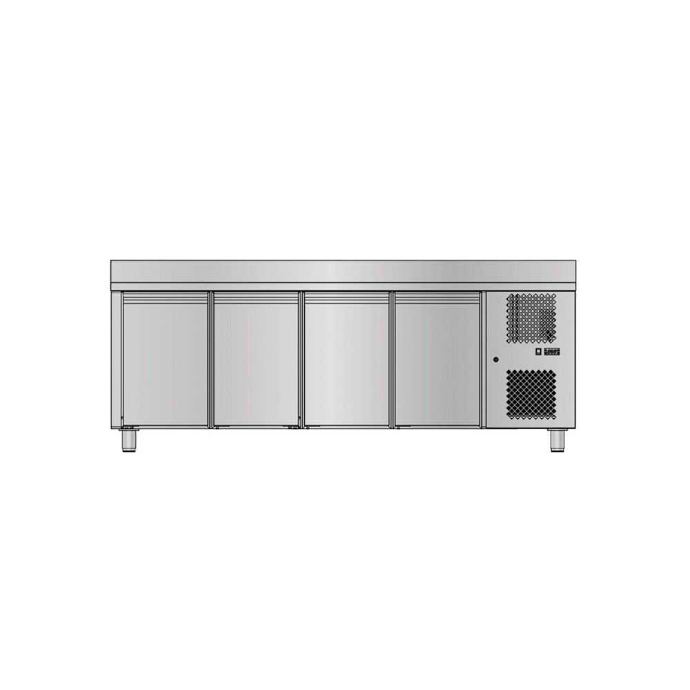 Desserte GN1/1 positive avec dosseret 420L SOFRACOLD Sofraca-mondialchr.com
