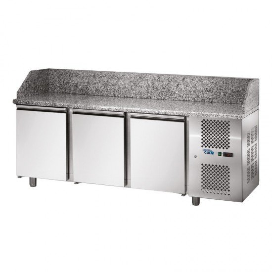 Table à pizza GN1/1 Dessus granit 315L SOFRACOLD Sofraca-mondialchr.com