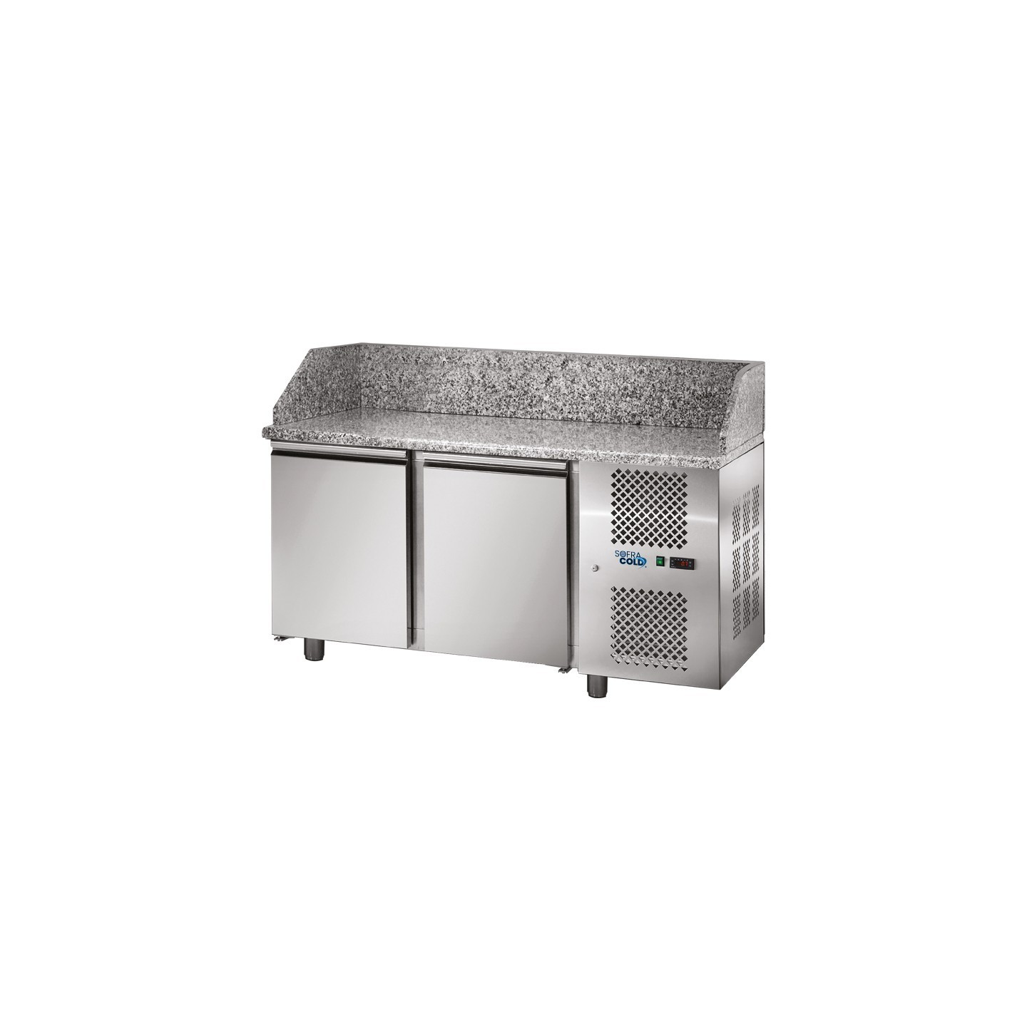 Table à pizza GN1/1 Dessus granit 210L TPZ2 SOFRACOLD Sofraca-mondialchr.com