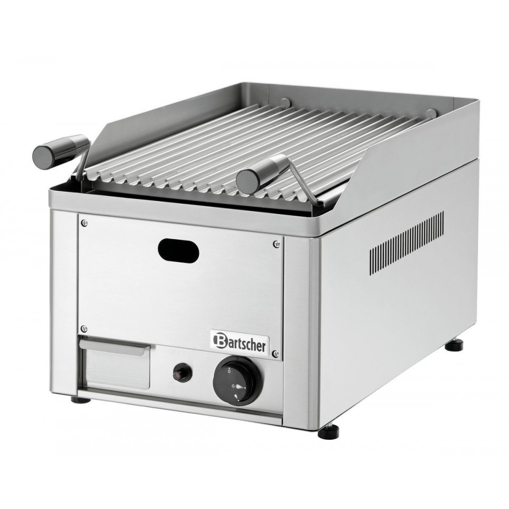 Grill charcoal professionnelle à pierre de lave à gaz bartscher-mondialchr.com