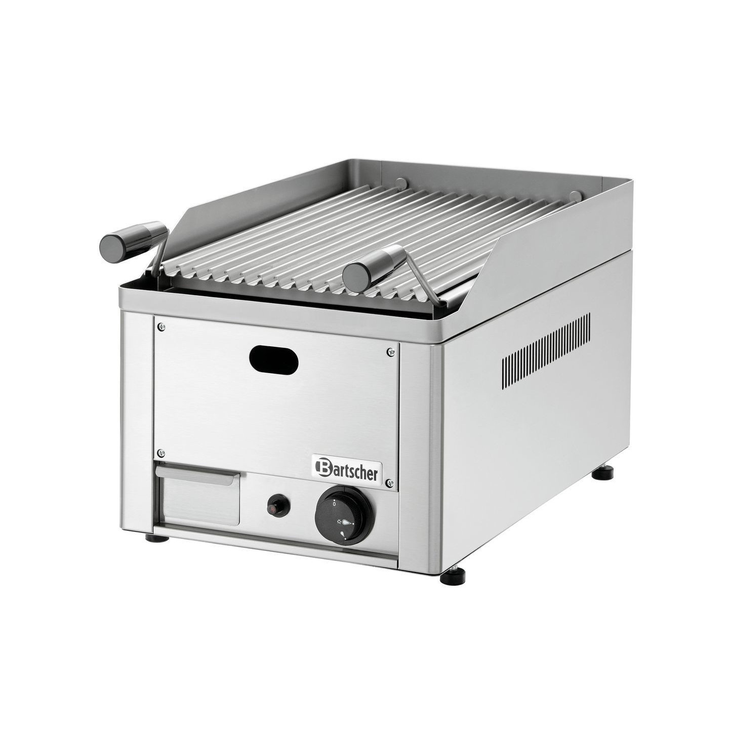 Grill charcoal professionnelle à pierre de lave à gaz bartscher-mondialchr.com