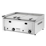Grill charcoal double professionnel à pierre de lave en bartscher-mondialchr.com