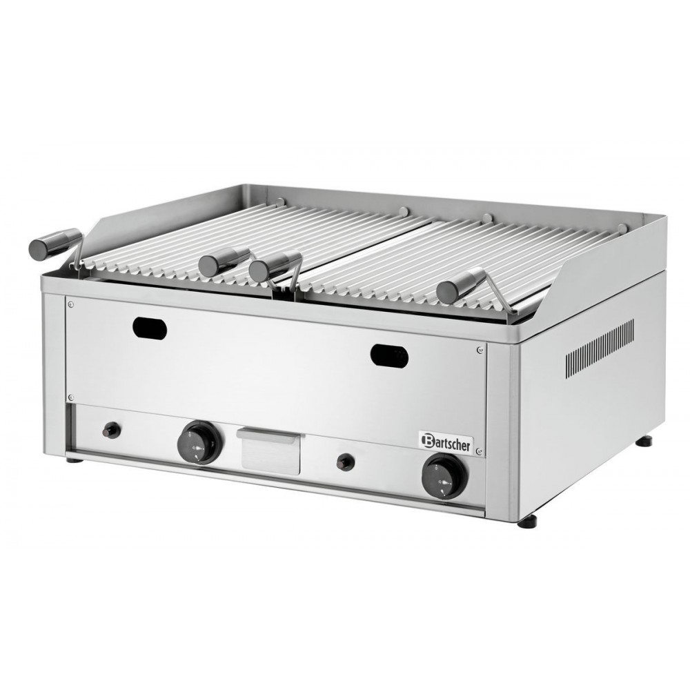 Grill charcoal double professionnel à pierre de lave en bartscher-mondialchr.com