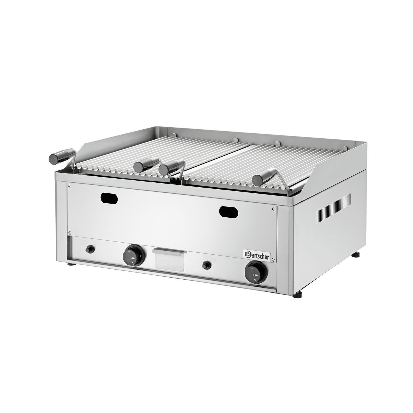 Grill charcoal double professionnel à pierre de lave en bartscher-mondialchr.com