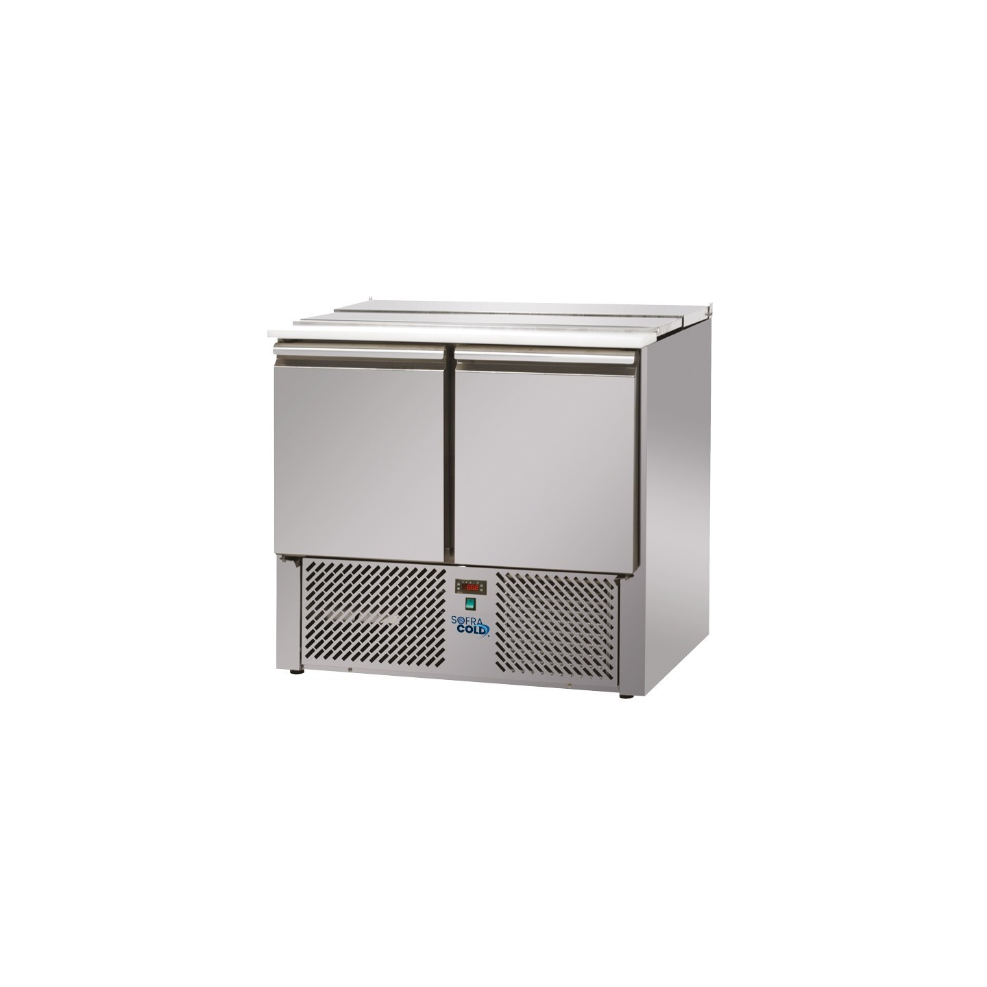 Mini Saladette positive 2 portes 220L SOFRACOLD Sofraca-mondialchr.com