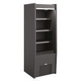 Vitrine murale noire L680 SOFRACOLD Sofraca-mondialchr.com