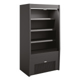 Vitrine murale noire L980 SOFRACOLD Sofraca-mondialchr.com