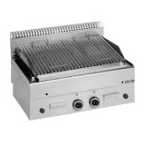 Grill poisson à pierre lavique Charcoal Top L800 gaz GPL86P-mondialchr.com