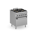 4 Feux vifs sur four gaz gamme MAGISTRA Plus 700 MFB77FGXL-mondialchr.com