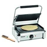 Grill contact Panini Plaques de grande surface lisses