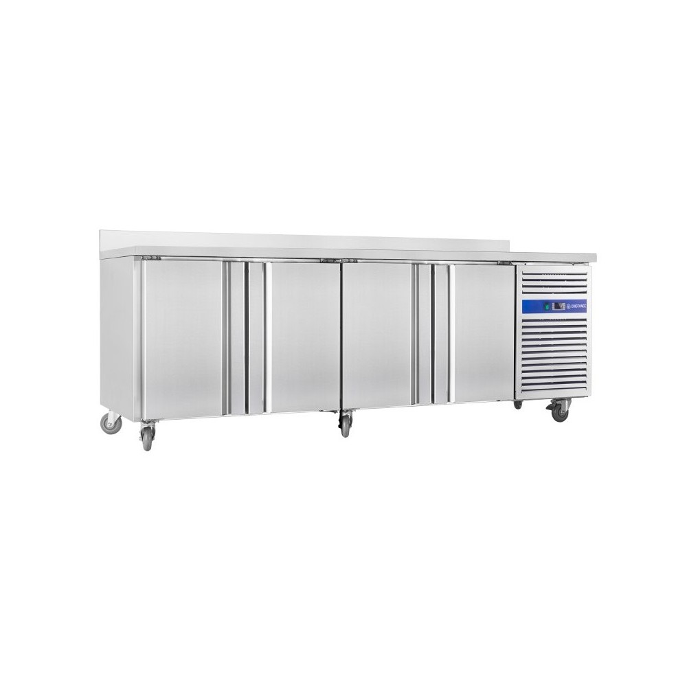 Table réfrigérée positive inox 616L 4 portes GN4200TN-mondialchr.com