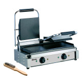 Grill contact double Plaques lisses