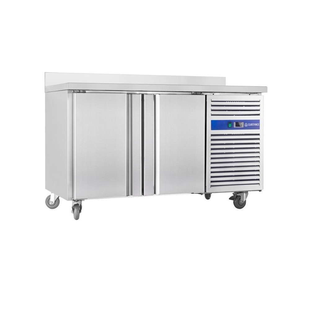 Table réfrigérée positive inox 260L 2 portes SNACK2200TNC-mondialchr.com
