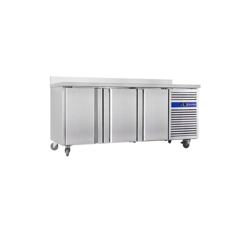 Table réfrigérée positive inox 386L 3 portes SNACK3200TNC-mondialchr.com