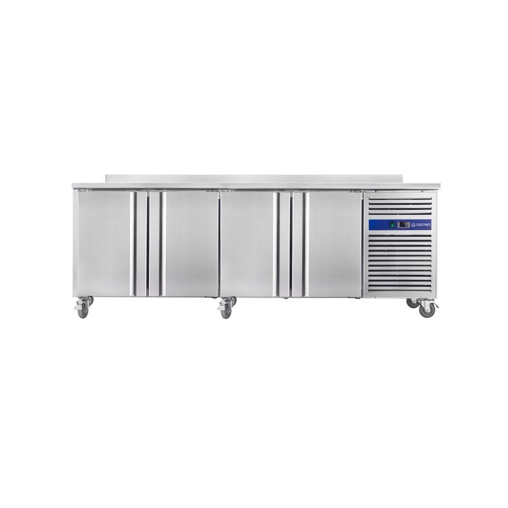 Table réfrigérée positive inox 511L 4 portes SNACK4200TNC-mondialchr.com