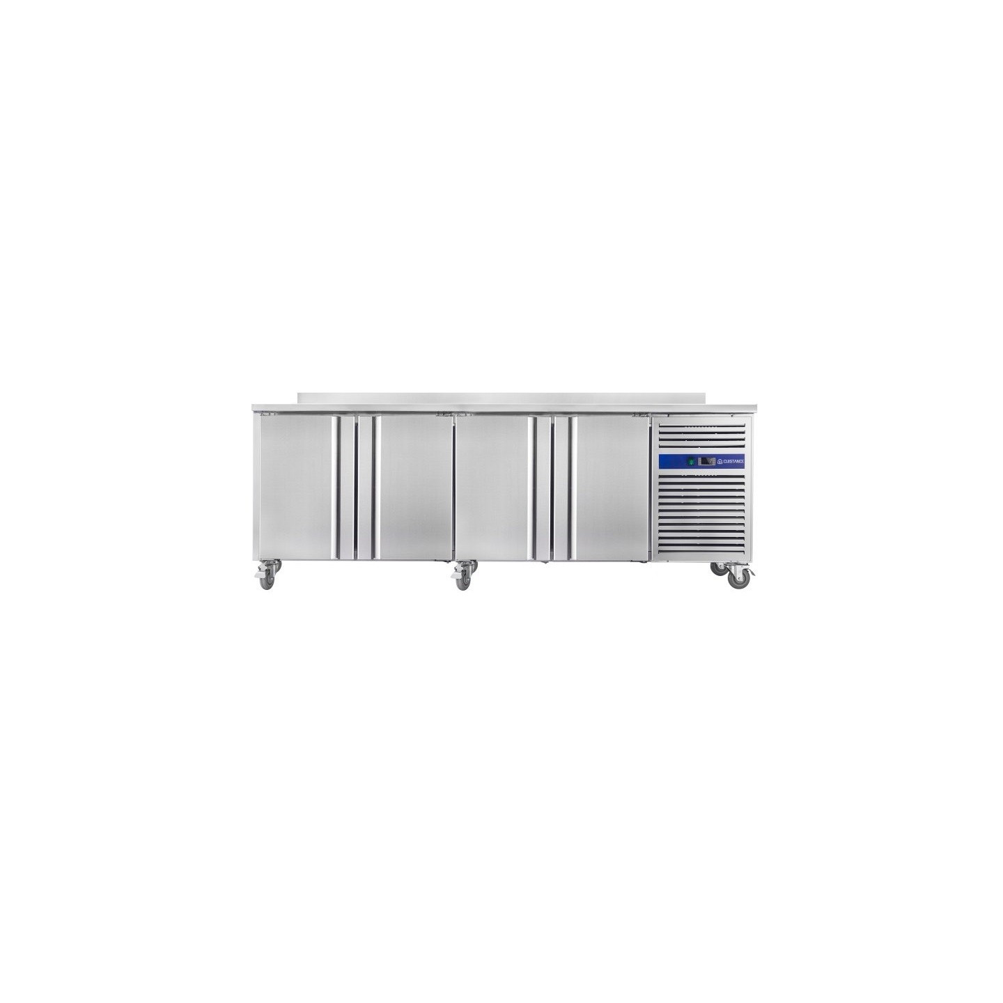 Table réfrigérée positive inox 511L 4 portes SNACK4200TNC-mondialchr.com