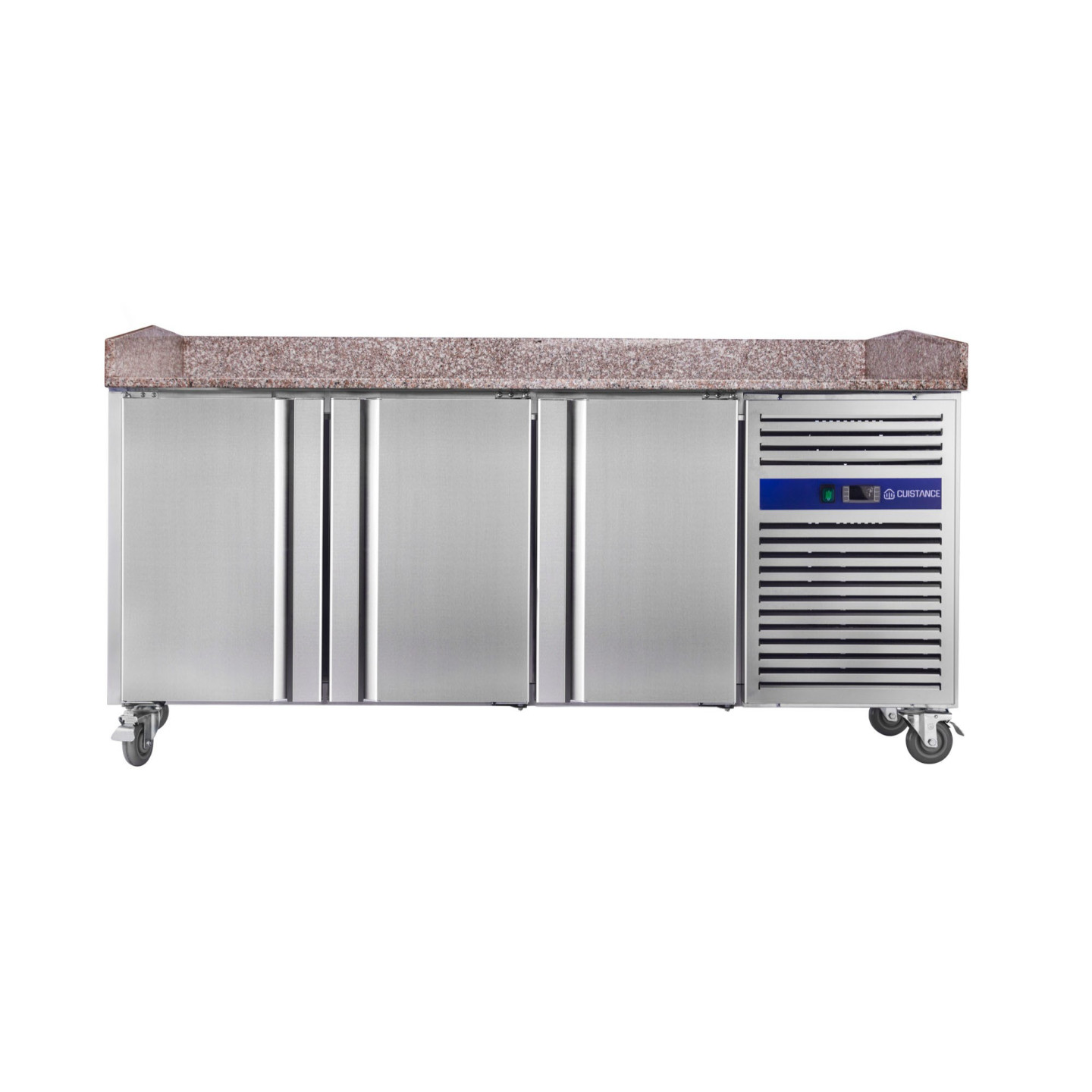 Table à pizza réfrigérée positive 3 portes PZ3600C-mondialchr.com