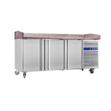 Table à pizza réfrigérée positive 3 portes PZ3600C-mondialchr.com