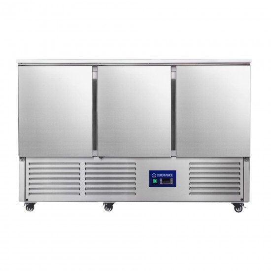 Saladette réfrigérée GN1 1 positive 3P 400L S903-mondialchr.com