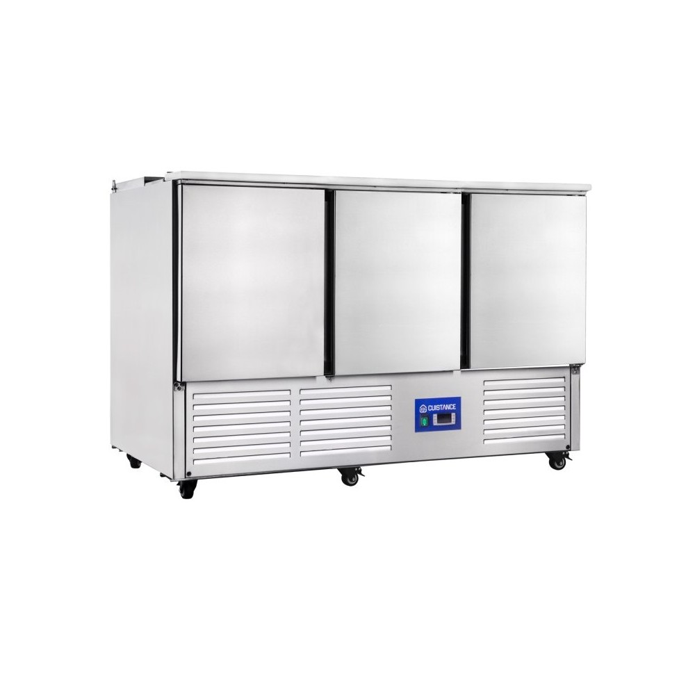 Saladette réfrigérée GN1 1 positive 3P 400L S903-mondialchr.com