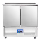 Saladette réfrigérée avec Compartiments GN 2P PS200-mondialchr.com