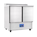 Saladette réfrigérée avec Compartiments GN 2P PS200-mondialchr.com