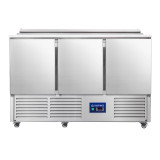 Saladette réfrigérée avec Compartiments GN 3P PS300-mondialchr.com