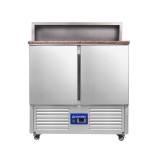 Saladette réfrigérée avec Compartiments GN 2P PS900-mondialchr.com