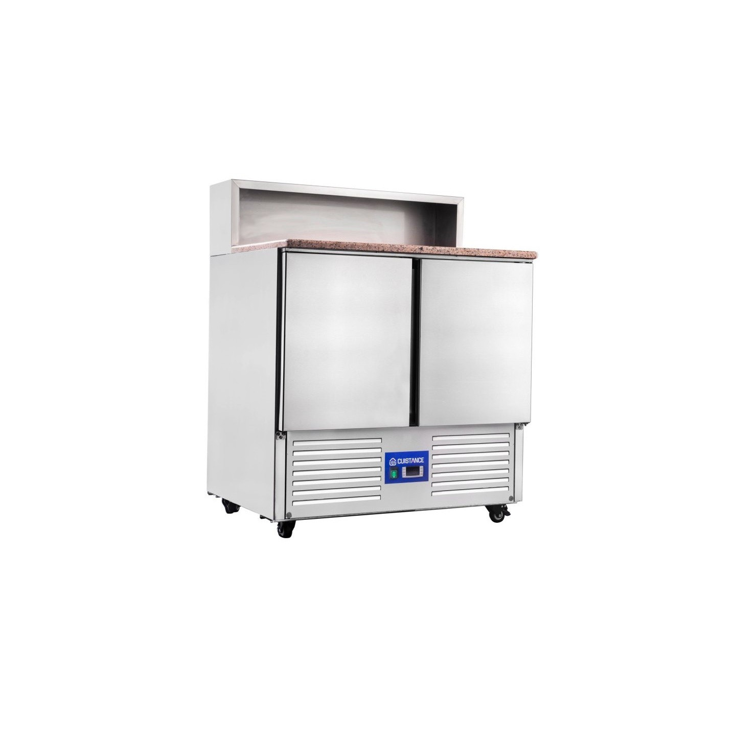 Saladette réfrigérée avec Compartiments GN 2P PS900-mondialchr.com