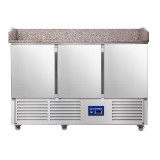 Saladette réfrigérée dessus et rebords Granit 3P PZ903-mondialchr.com