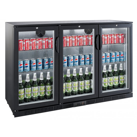 Arrière bar réfrigéré avec 3 portes battantes L1350mm LG320H-mondialchr.com