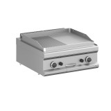 Plaque grillade GAZ TOP Lisse Rainurée MFTG77TLR MBM-mondialchr.com