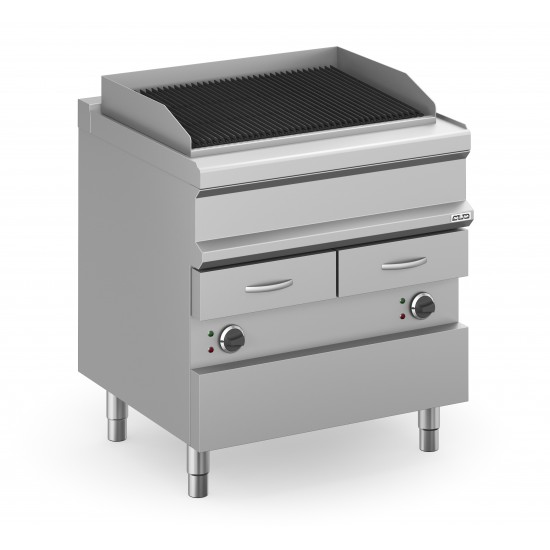 Grill à eau sur baie L.800 MAGISTRA PLUS 700 MWGE78A MBM-mondialchr.com