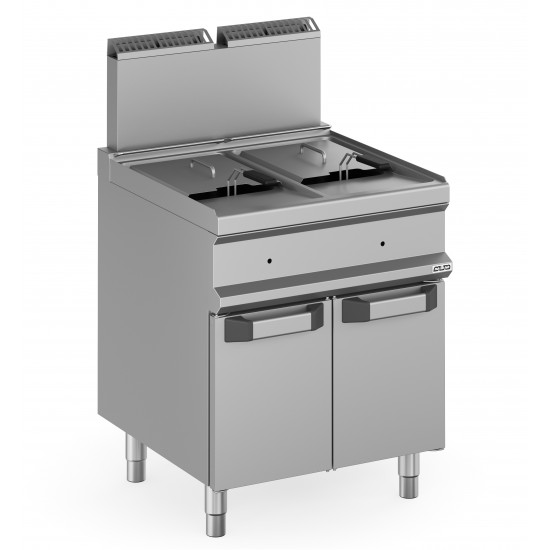 Friteuse gaz sur coffre 2x14 L MAGISTRA PLUS 700 MFRG77A-mondialchr.com